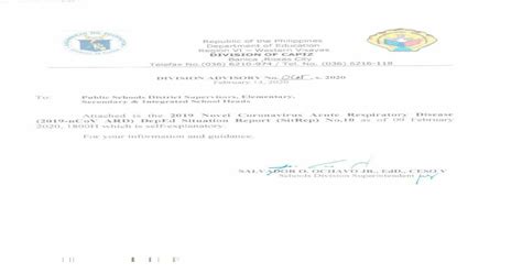capiz deped issuances